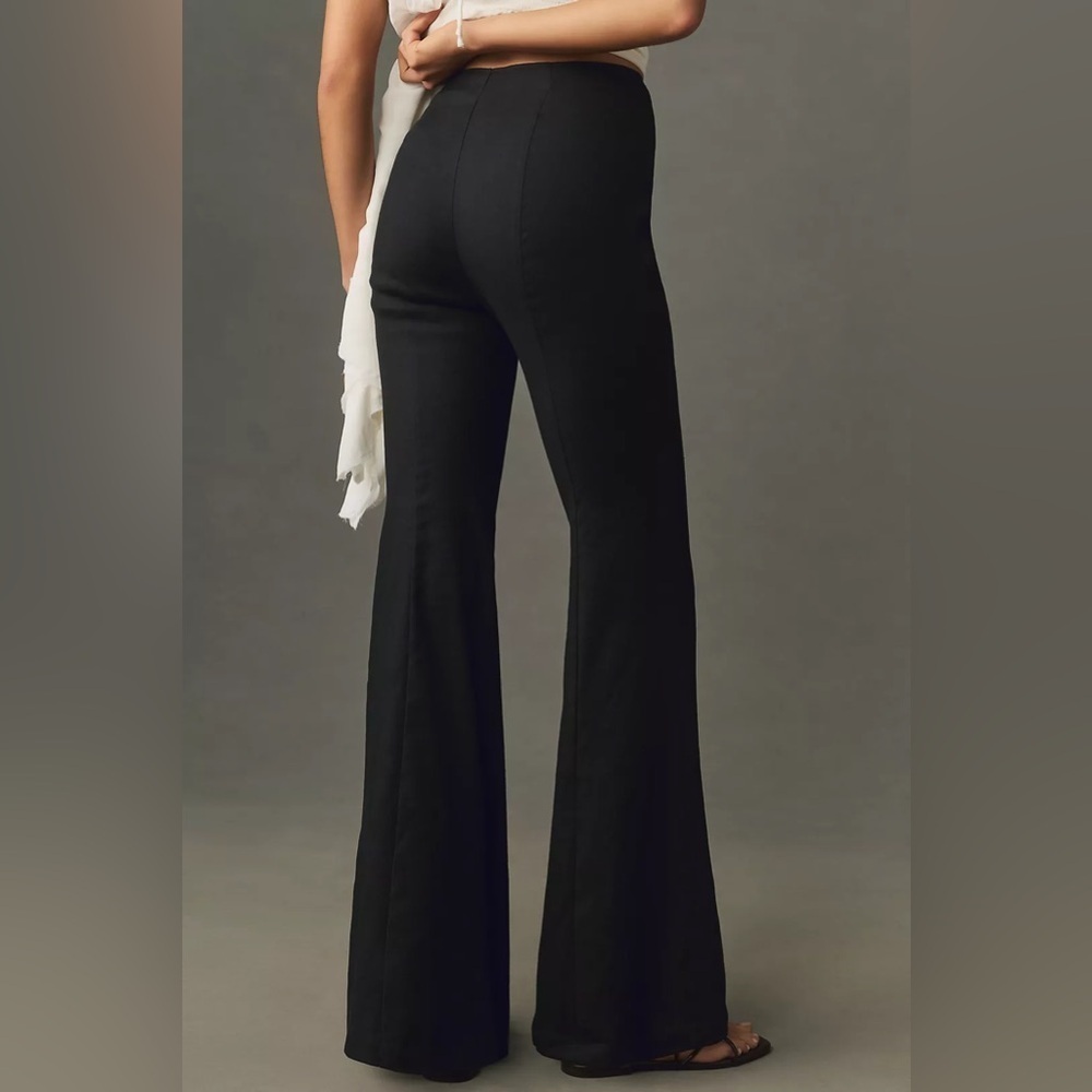 NWT Size 4 - By Anthropologie Linen Flare Pants